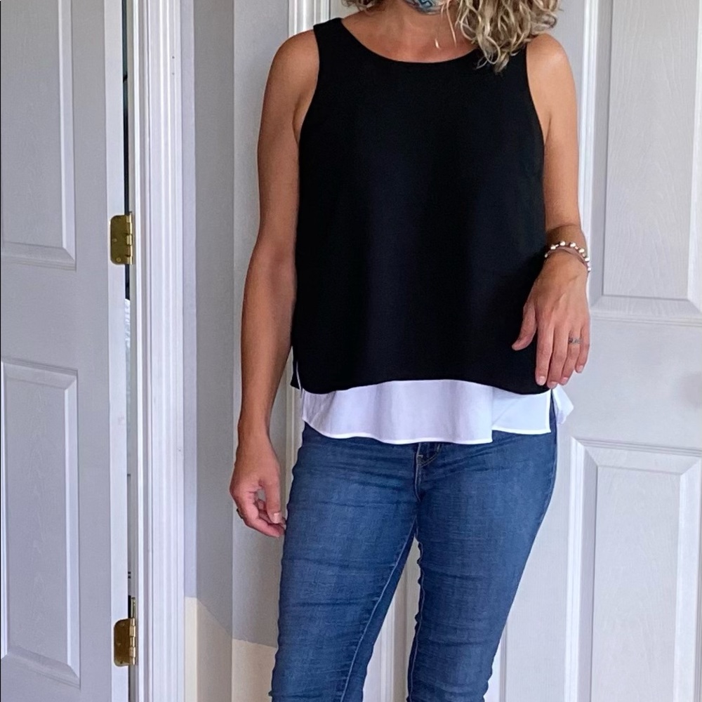 Banana republic two layered tank top